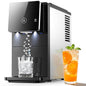 WAA Countertop Nugget Ice Maker, 33 lbs/Day Portable Countertop Ice Machine by waasmallappliancekingdom