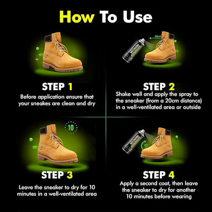 Shoe Protector Spray: Rain Stain Dirt Waterproof Shoe Spray, Nano Protection - Image 4