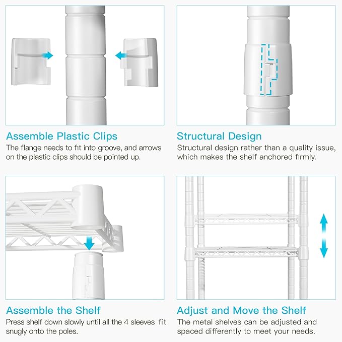FUTASSI White Clothing Rack - Image 7
