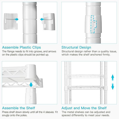 FUTASSI White Clothing Rack - Image 7