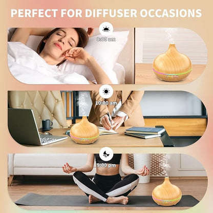 Aroma Diffuser for Essential Oil Large Room, Office Essential Oil Diffusers for - Image 5