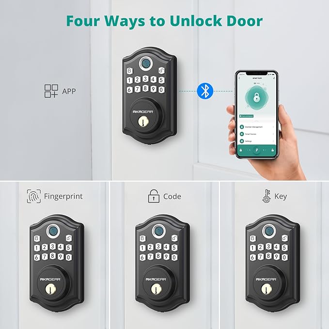 DS10 Pro Keyless Entry Door Lock - Image 3