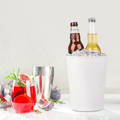 12 Pack Ice Buckets for Parties, Plastic Wine Cooler for Champagne, Soda and - Image 6