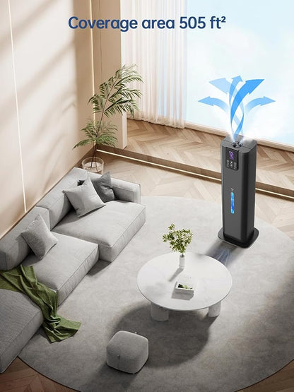 8L Smart Humidifiers for Bedroom Large Room, 2.1Gal Cool Mist Top Fill Diffuser - Image 6