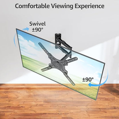 MOUNTUP TV Wall Mounts for Most 26-60 Inches TVs, Full Motion TV Bracket - Image 5