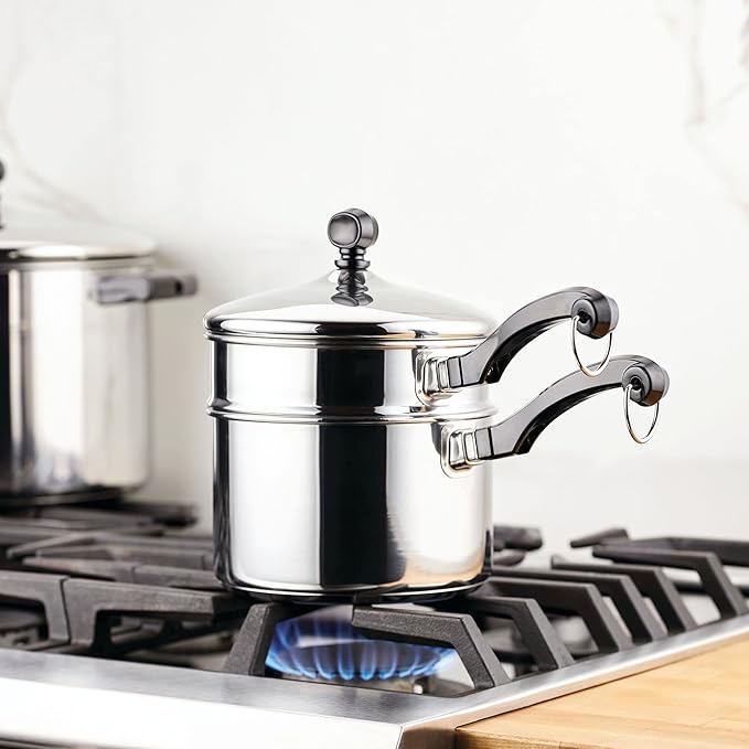 Farberware Classic Stainless Series 2-Quart Covered Double Boiler - Image 9