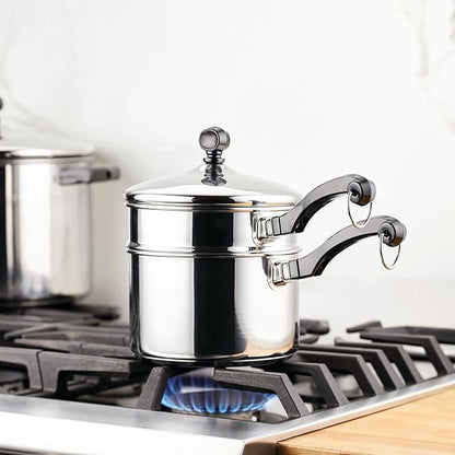 Farberware Classic Stainless Series 2-Quart Covered Double Boiler - Image 9