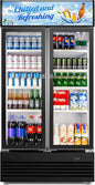 Commercial Beverage Refrigerator, 40 Inch 35 Cu.Ft. Commercial Drink Fridge by Velieta-SpecialistinFridge