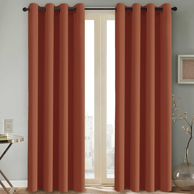 H.VERSAILTEX Thermal Insulated Blackout Window Panels Microfiber by HVERSAILTEX