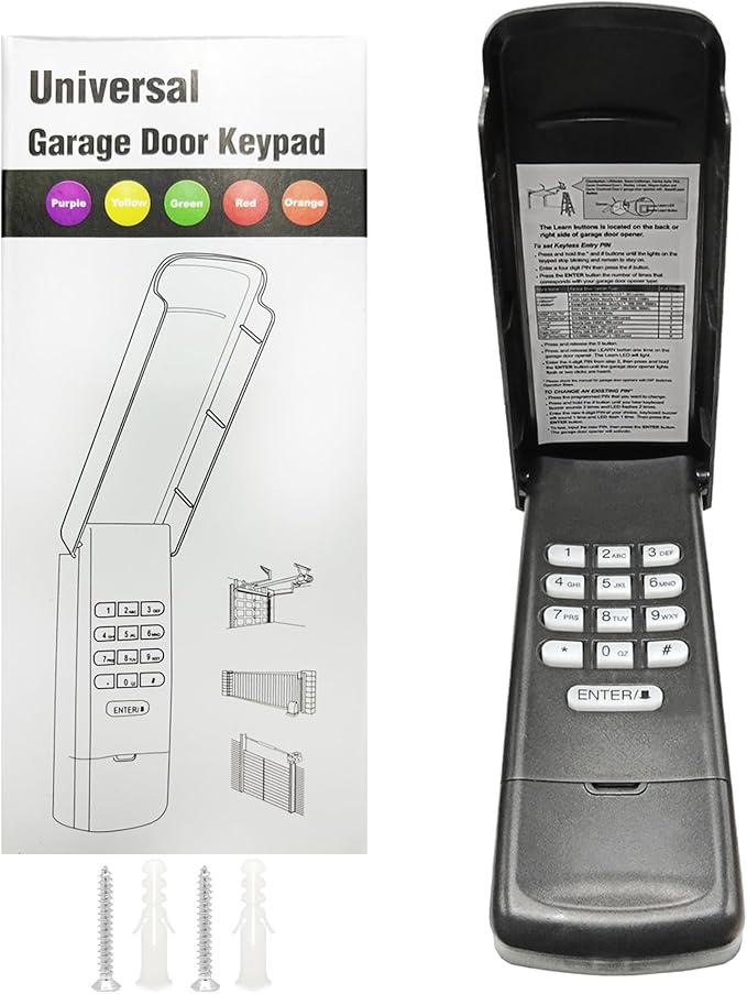 Universal Garage Door Opener Keypad by Gioaty
