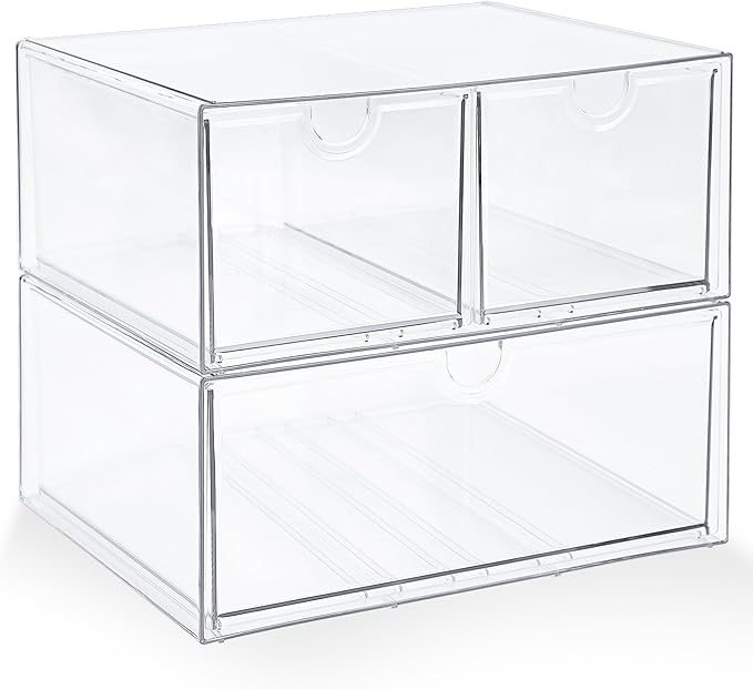 Prsildan Acrylic Drawer Makeup Organizer by Prsildan