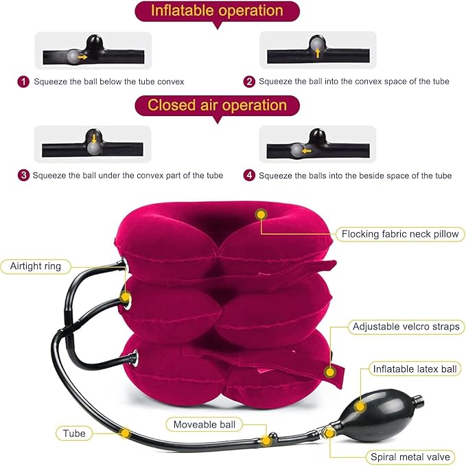 Neck Stretcher, Cervical Traction Device, Neck Traction Device, Cervical Neck - Image 2