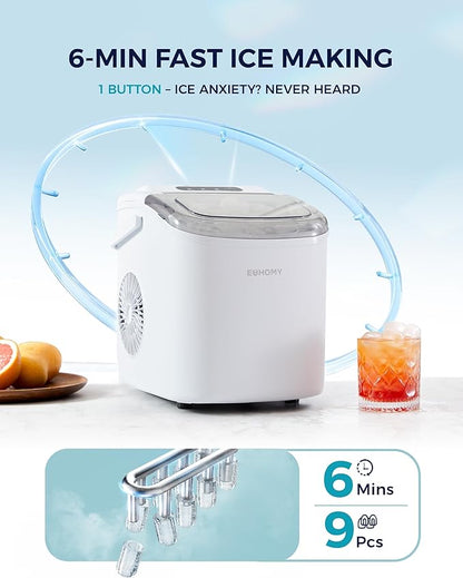 EUHOMY Countertop Ice Maker Machine - Image 3