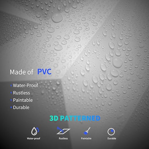 Art3dwallpanels 50 Pack 3D Wall Panel Diamond - Image 3