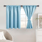 JIUZHEN Short Blackout Curtains by JIUZHEN