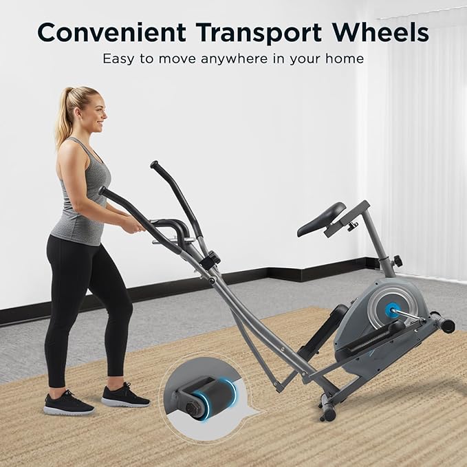 JLL Smart Upright Elliptical & Full-Body Cross Trainer – Compact, Low-Impact - Image 6