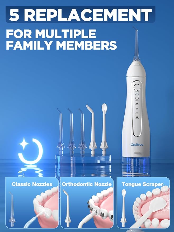Oralfree Water Dental Flosser Cordless - Image 8