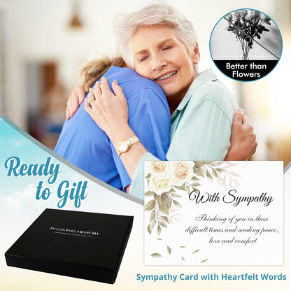 Memorial Gifts LED Shadow Box Sympathy Gift Condolences Grief Dandelion | Bereavement Gifts Ideas for Loss of Mother Mom Father Dad in Memory of Loved One Rememberance Funeral