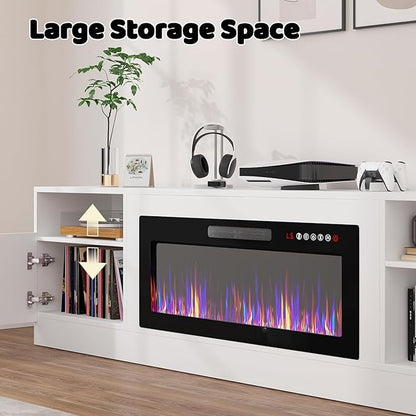 Lemberi Fireplace tv Stand - Image 3