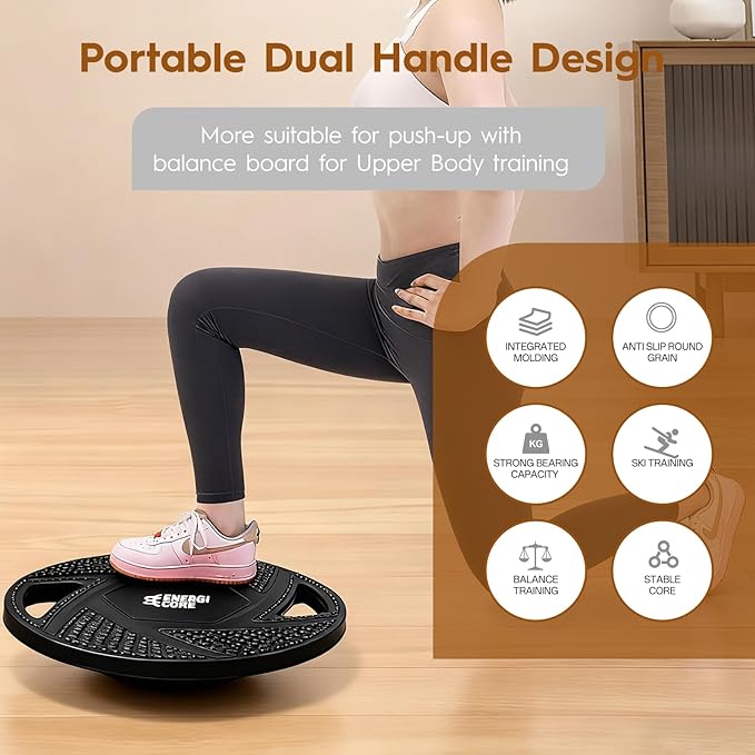 Balance Board for Adults – Stability Trainer for Home Workouts, Core Strength - Image 7