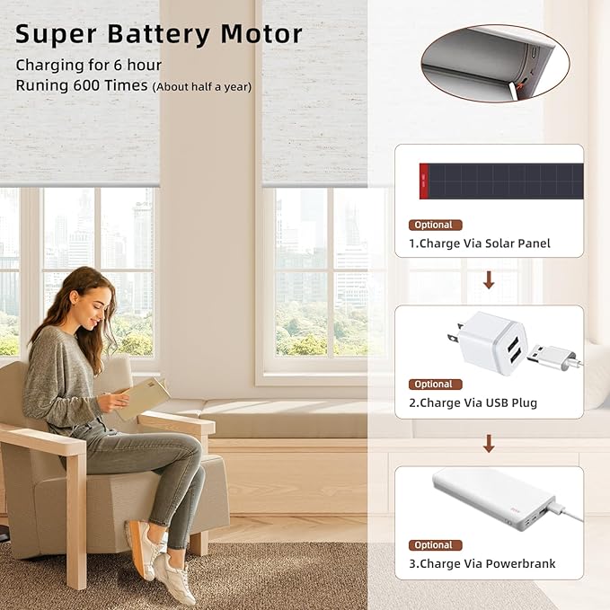 Motorized Blinds Roller Shade - Image 5