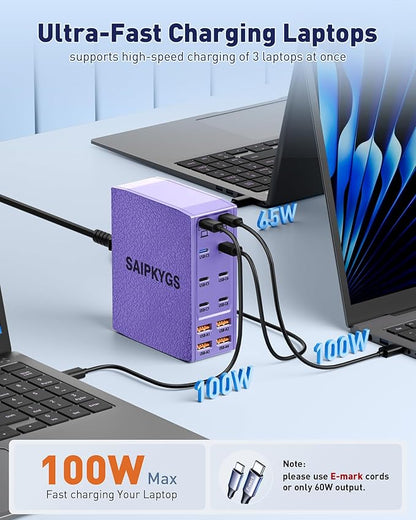 SAIPKYGS USB Charging Station, 12-Port USB C Charger Block - Image 3