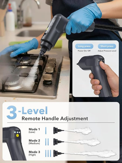 Steam Cleaner 3-Level Adjustable Steamer - Image 3