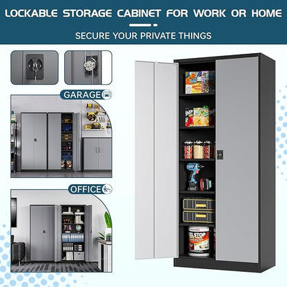 MIIIKO Metal Storage Cabinet - Image 4