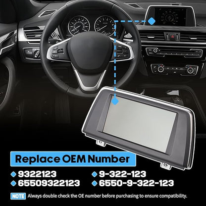 6.5'' Information GPS Dash Display Screen Fit - Image 2
