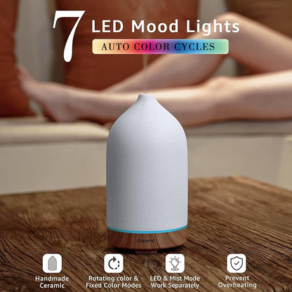 200ML Ceramic Essential Oil Diffuser - Image 2