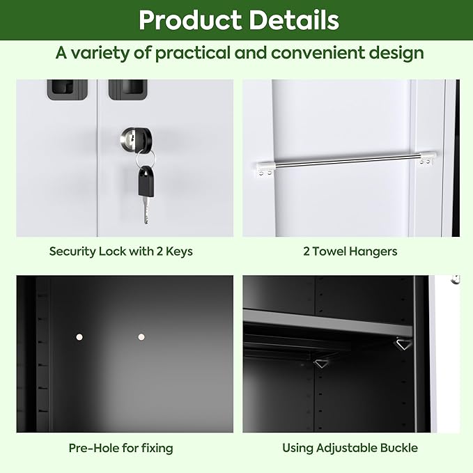 Broom Closet Storage Cabinet - Image 4