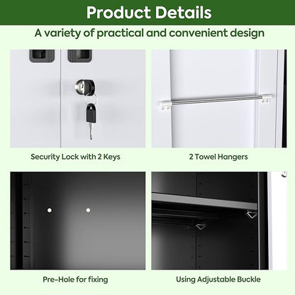 Broom Closet Storage Cabinet - Image 4