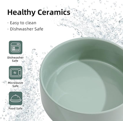 Ceramic 7.3inch Dog Bowl, Food and Water Bowl - Image 4