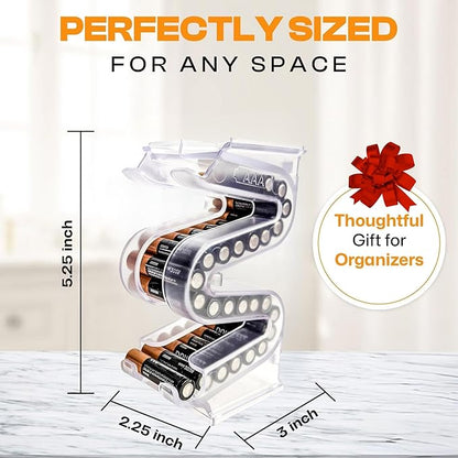 Battery Ladder Organizer Case for AAA Batteries - Image 3