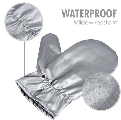 Tingtio Garment Steamer Ironing Gloves Flexible Anti Steam Mitt Heat Resistant - Image 2
