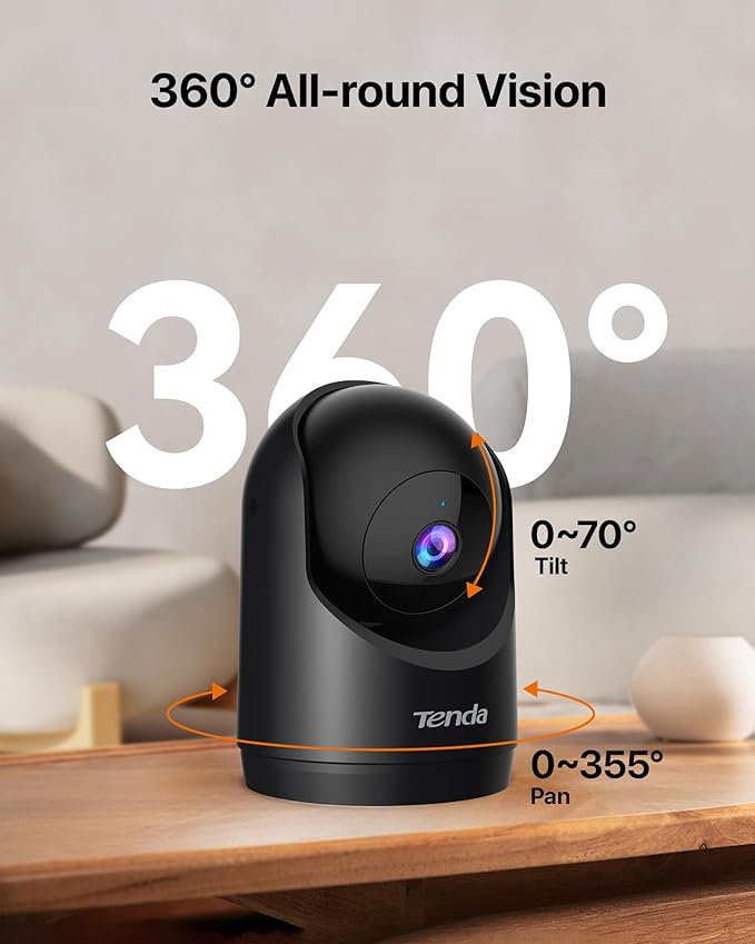 Tenda 2K Indoor Security Camera - Image 3