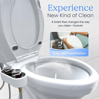CLEAR REAR Bidet Attachment for Toilet Seat - Image 2