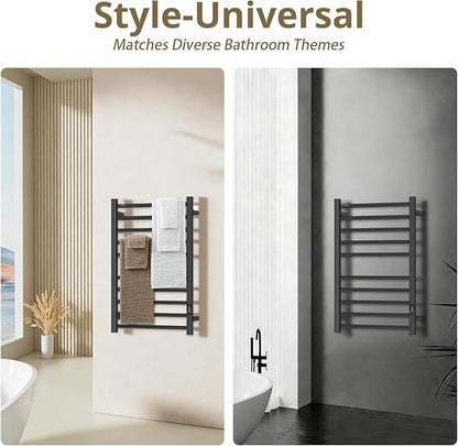 Towel Warmers for Bathroom, Heated Towel Rack Wall Mounted Large Racks - Image 5