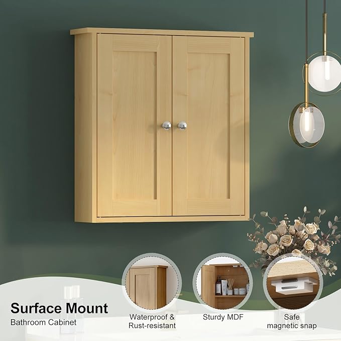 Bathroom Wall Cabinet, Medicine Cabinets - Image 4