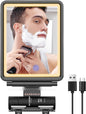 EASEHOLD Shower Mirror Fogless for Shaving, Heated LED Mirror by EASEHOLD