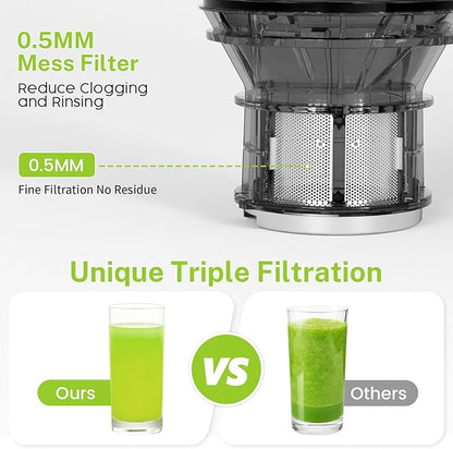 Kndko Juicer Machines, Slow Masticating juicer - Image 7