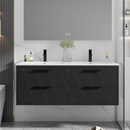 eclife 48" Bathroom Vanities Cabinet by eclife