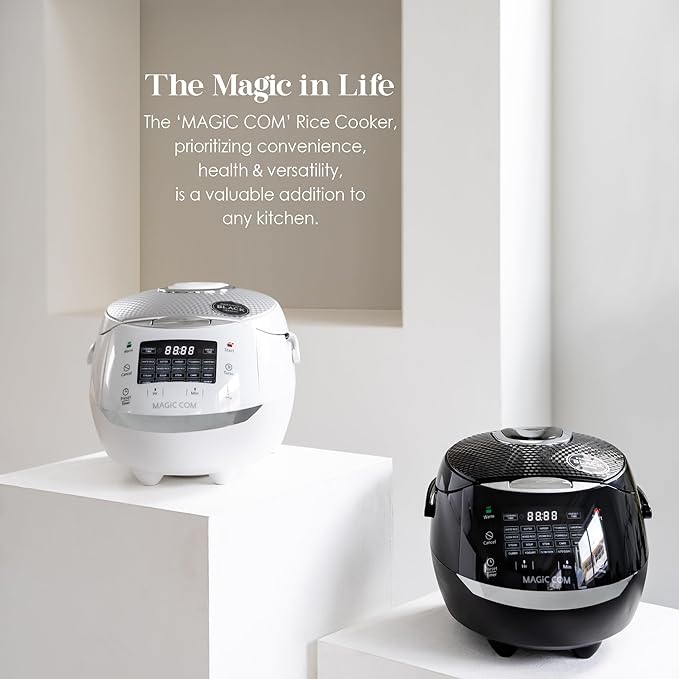 MAGiC COM multi-Functional Digital Rice Cooker 10 Cup Uncooked, 15-in-1 - Image 8