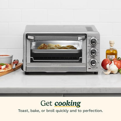 Cuisinart Custom Classic Toaster Oven Broiler, 1800 Watt Countertop Toaster - Image 2
