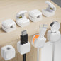 Lancord 8 Pack Cord Organizer Holder, Rotatable Cable Clips, Spring Cord Holder by Lancord