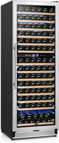 Tylza 24 Inch Wine Fridge Dual Zone, 180 Bottles Wine Cooler Refrigerator by TYLZA