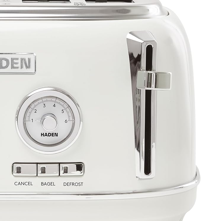 Haden Dorset 4 Slice Wide Slot Stainless Steel Toaster - Image 8