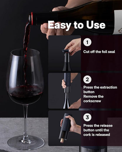 HOTO Electric Wine Opener, Automatic Bottle Opener - Image 8