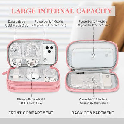 FYY Electronic Organizer, Travel Bag, Carry Case Portable Waterproof Double - Image 3