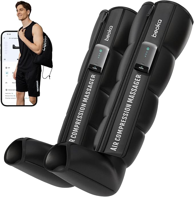beoka Leg Massager for Circulation and Pain Relief, Leg Recovery System for by Beoka